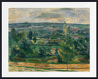 Paul Cézanne Print, Landscape from Jas de Bouffan (1879)