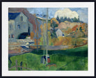 Paul Gauguin Print : Landscape in Brittany. The David Mill