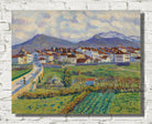 Darío de Regoyos Print, Landscape near Hernani (1900)