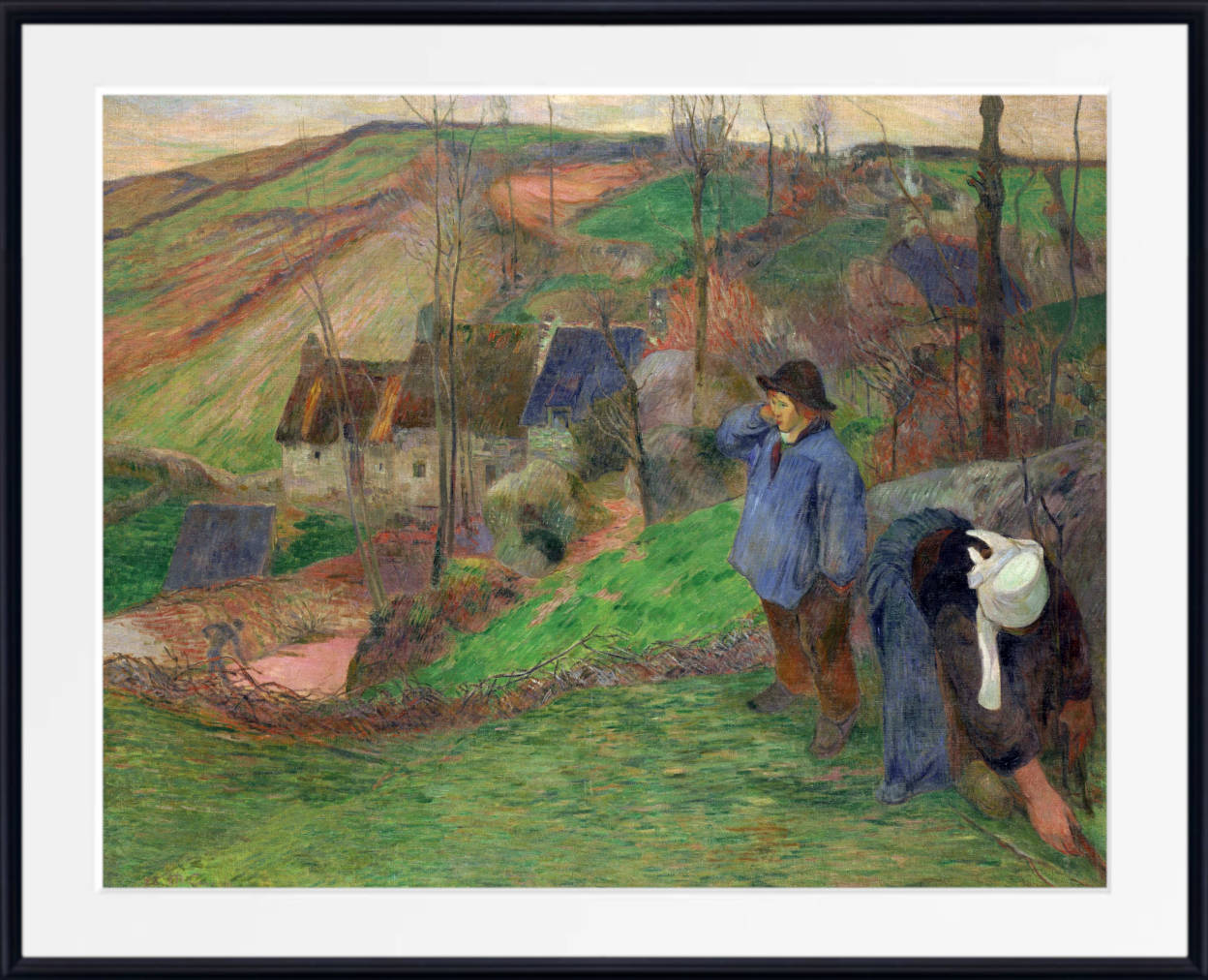 Paul Gauguin Print : Landscape of Brittany