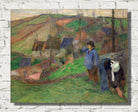 Paul Gauguin Print : Landscape of Brittany