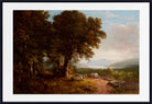 Asher Brown Durand Print, Landscape with Covered Wagon