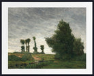 Paul Gauguin Print : Landscape with Poplars (1875)