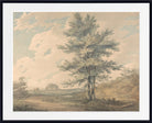 Landscape with Trees and Figures (ca. 1796) by William Turner