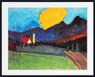 Alexej von Jawlensky – Landschaft mit orangener Wolke (1909)