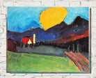 Alexej von Jawlensky – Landschaft mit orangener Wolke (1909)