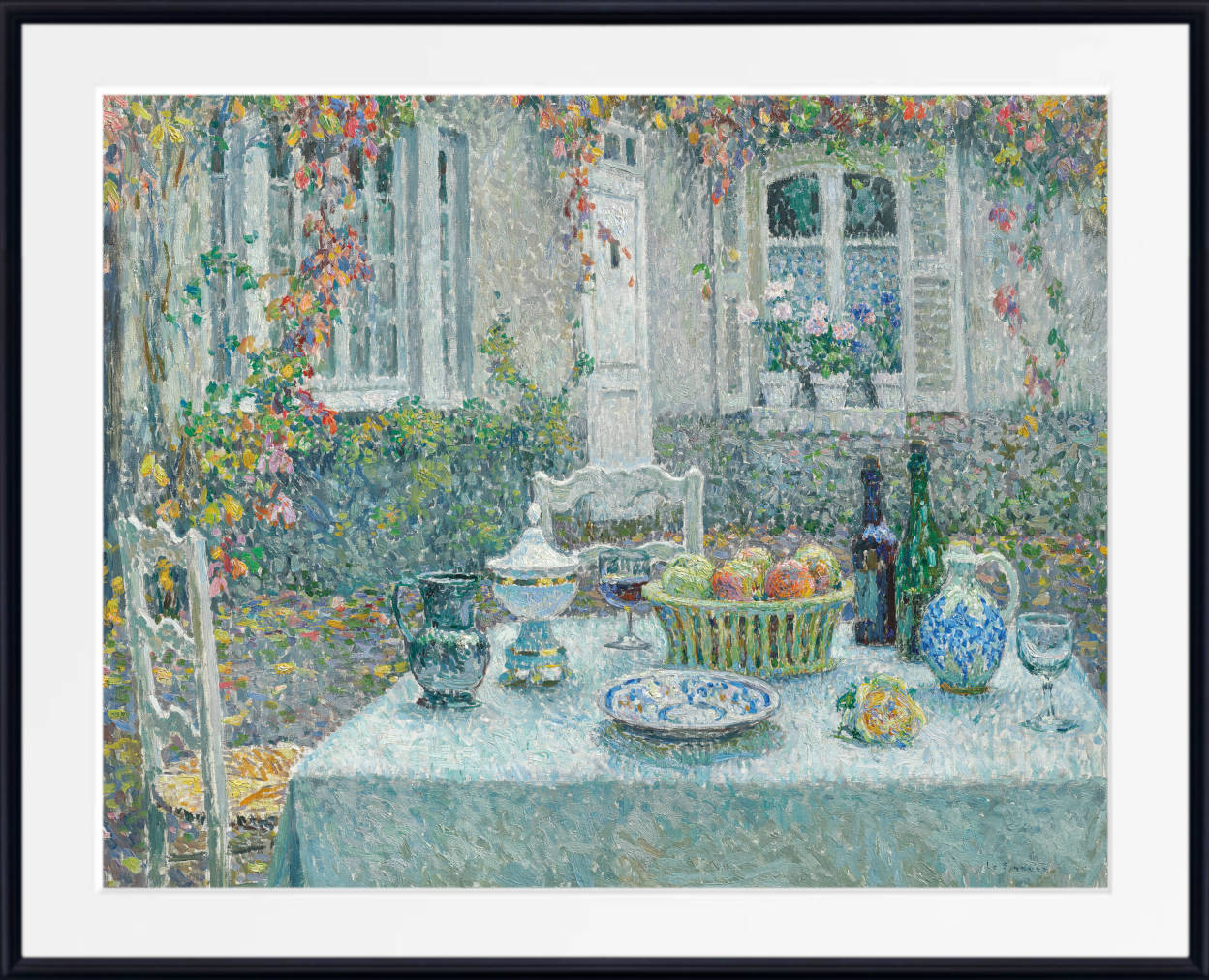 Henri Le Sidaner Print, The little table (1920)