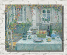 Henri Le Sidaner Print, The little table (1920)