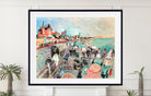 The Beach at Le Havre by Raoul Dufy