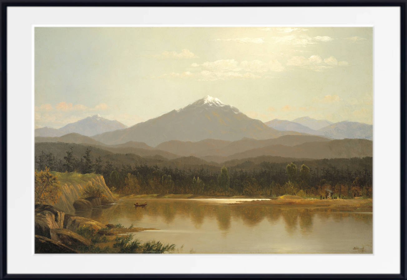 Albert Bierstadt Print : Laramie Peak (1870)