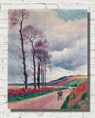 Maximilien Luce Print, The Road Around Méréville (1902)
