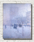 Frederick Childe Hassam Print : Late Afternoon, New York, Winter