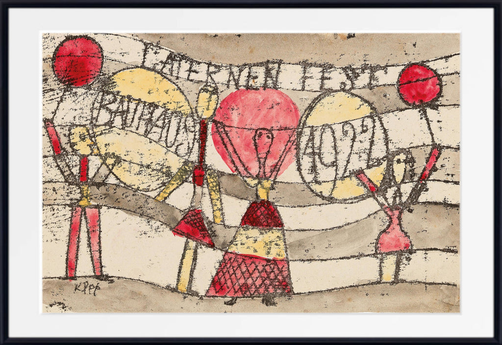 Laternenfest Bauhaus by Paul Klee