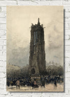 Frank Myers Boggs Print, La tour Saint-Jacques (1901)