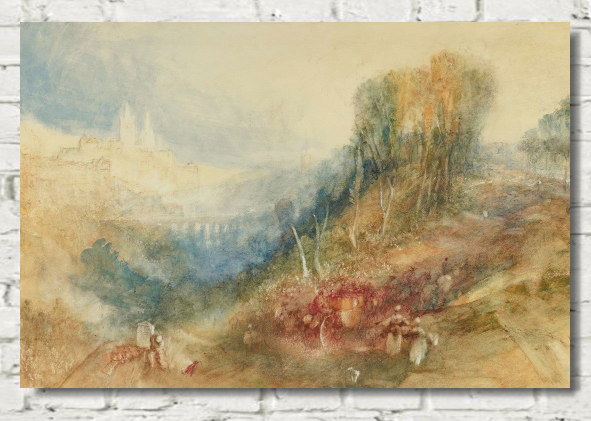 Lausanne From The West (1816) by William Turner