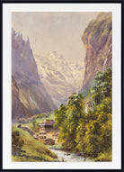 Edward Compton Print, Lauterbrunnen (Switzerland) (ca. 1880)