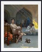 Jean-Léon Gérôme Fine Art Print : Le Bain des femmes