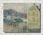 Gustave Loiseau Print, The Berrigny Basin, Fécamp (1925)