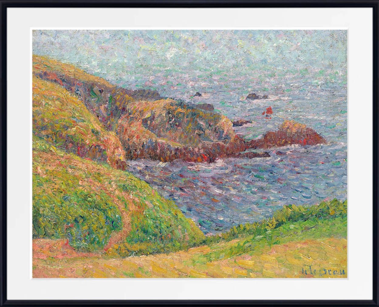 Gustave Loiseau Print, Le Bras De Mer | Coastal Landscape