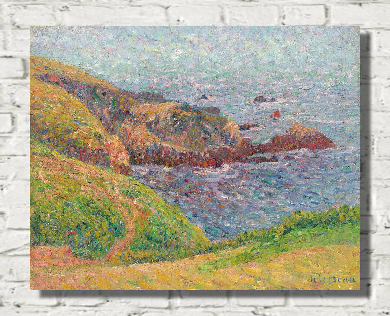 Gustave Loiseau Print, Le Bras De Mer | Coastal Landscape