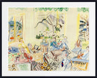 Le Casot À vernet-les-bains, Christmas (1942) by Raoul Dufy