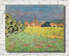 Pierre Bonnard Print, The Wheat Field in Front of the Church (c1907)