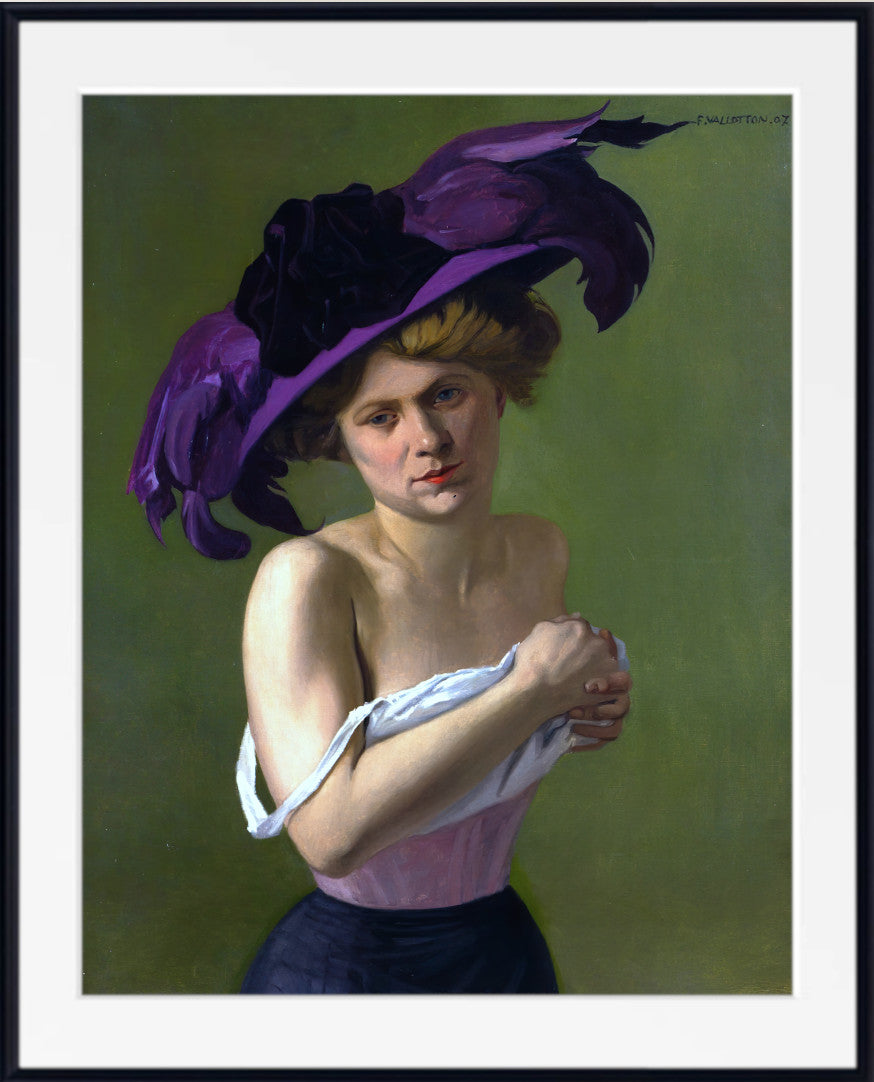 Le Chapeau violet, Félix Vallotton