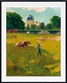 Henry Moret Print, Le Château de Keroman (1892)