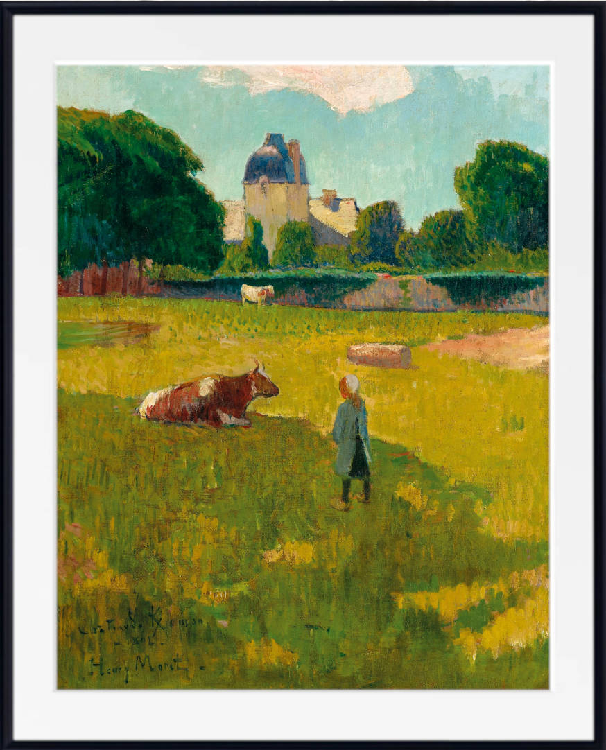 Henry Moret Print, Le Château de Keroman (1892)