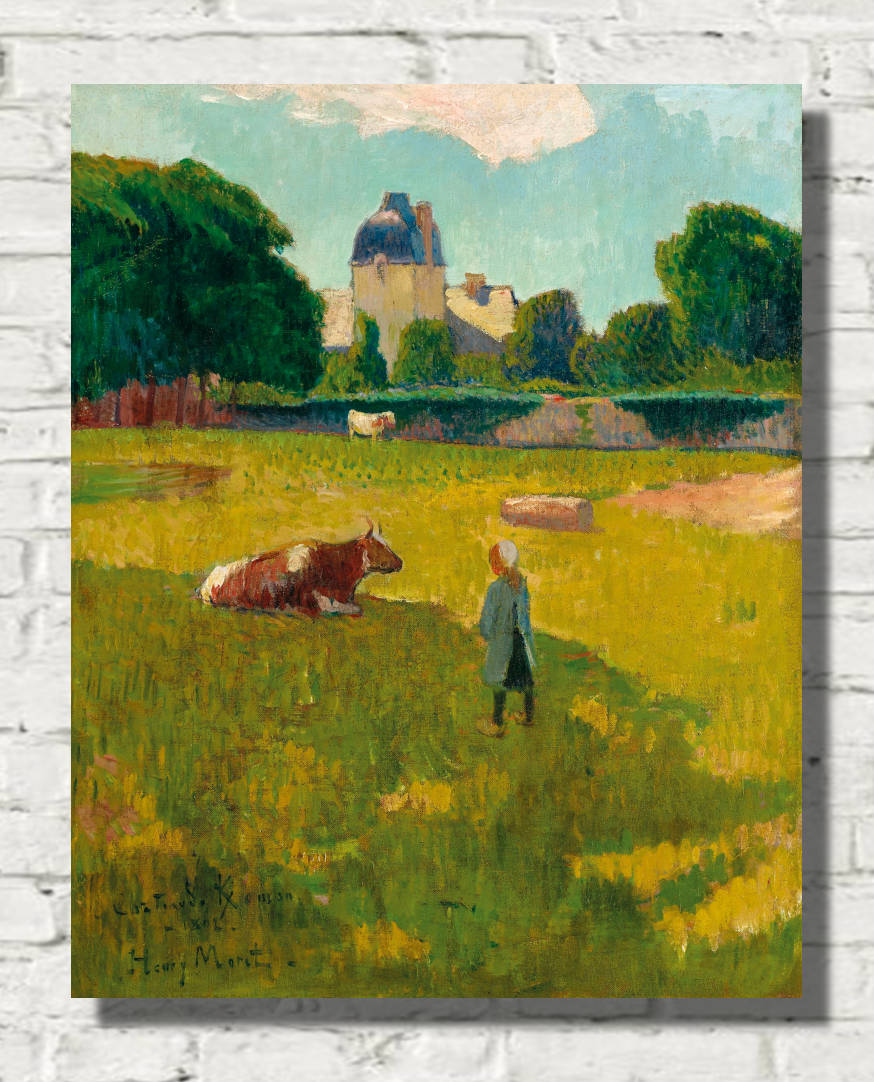 Henry Moret Print, Le Château de Keroman (1892)