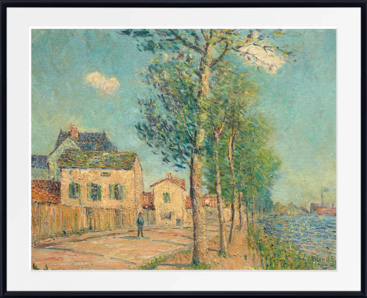 Gustave Loiseau Print, The Path along the River