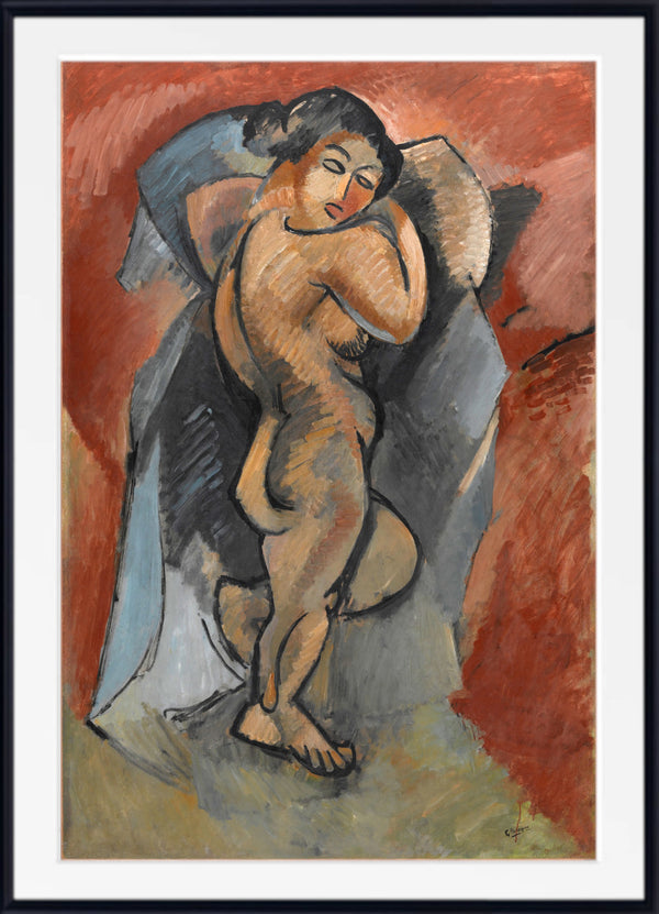Le Grand Nu (Large Nude, 1908) by Georges Braque