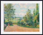 Camille Pissarro Print, Le Jardin d’Octave Mirbeau, la terrasse, Les Damps (1892)