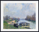 Alfred Sisley Print, The Billancourt Washhouse