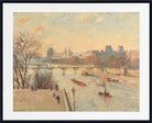 Camille Pissarro Print, Le Louvre (1902)