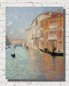 Henri Martin Print, The Yellow Palace, Venice (1910)