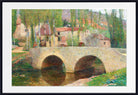 Henri Martin Print, The Bridge at Labastide-du-Vert