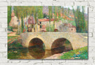 Henri Martin Print, The Bridge at Labastide-du-Vert