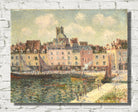 Gustave Loiseau Print, The Duquesne Quay in Dieppe (1903)