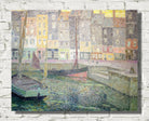 Henri Le Sidaner Print, Le Quai Sainte Catherine à Honfleur