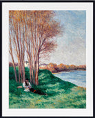 Maximilien Luce Print, The Rest on the Banks of the Loire in Saint-Ay (1910)