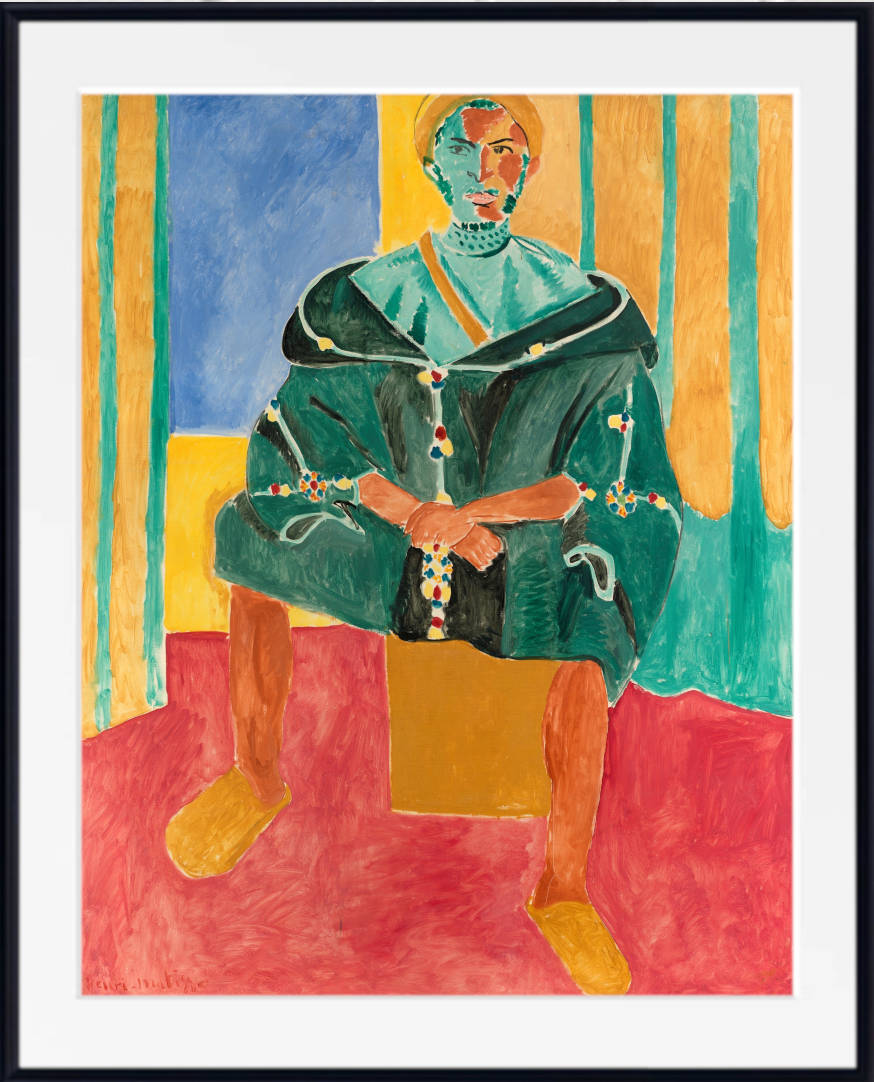 Henri Matisse Print, The Seated Riffian (1912)