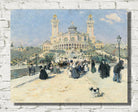 Jean-François Raffaëlli Print, Le Trocadéro