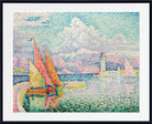 Paul Signac Fine Art Print, Le Musior (Port d'Antibes)