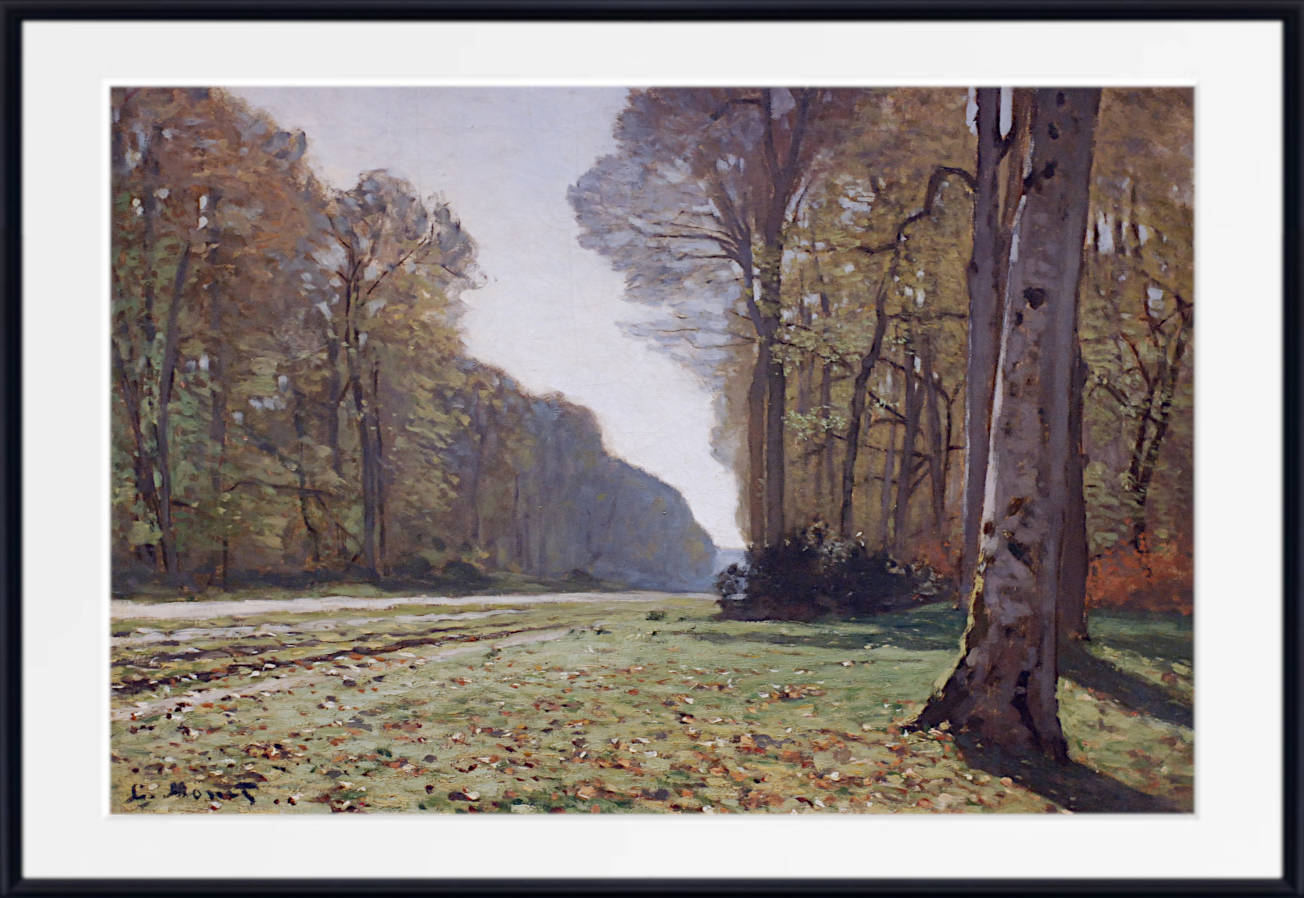 Le Pave de Chailly, the Forest of Fontainebleau, Claude Monet Fine Art Print