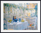 Henri Le Sidaner Fine Art Print, Le dejeuner