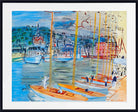 The Deauville basin (1938) by Raoul Dufy