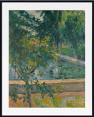 Paul Cézanne Print, The Pool at Jas de Bouffan