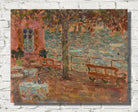 Henri Le Sidaner Print, The Lakeside Cafe (1937)