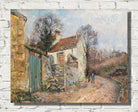 Gustave Loiseau Print, The path of the Plain, Pontoise (1912)